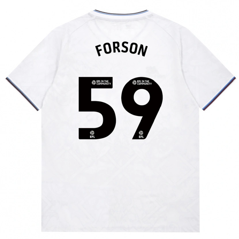 Danxen Pánské Keenan Forson #59 Vínově Červená Bílá Daleko Hráčské Dresy 2026/27 Dres