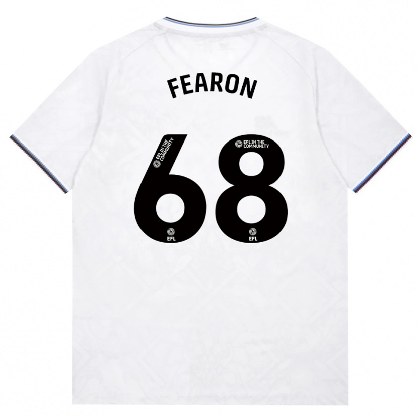 Danxen Pánské Preston Fearon #68 Vínově Červená Bílá Daleko Hráčské Dresy 2026/27 Dres
