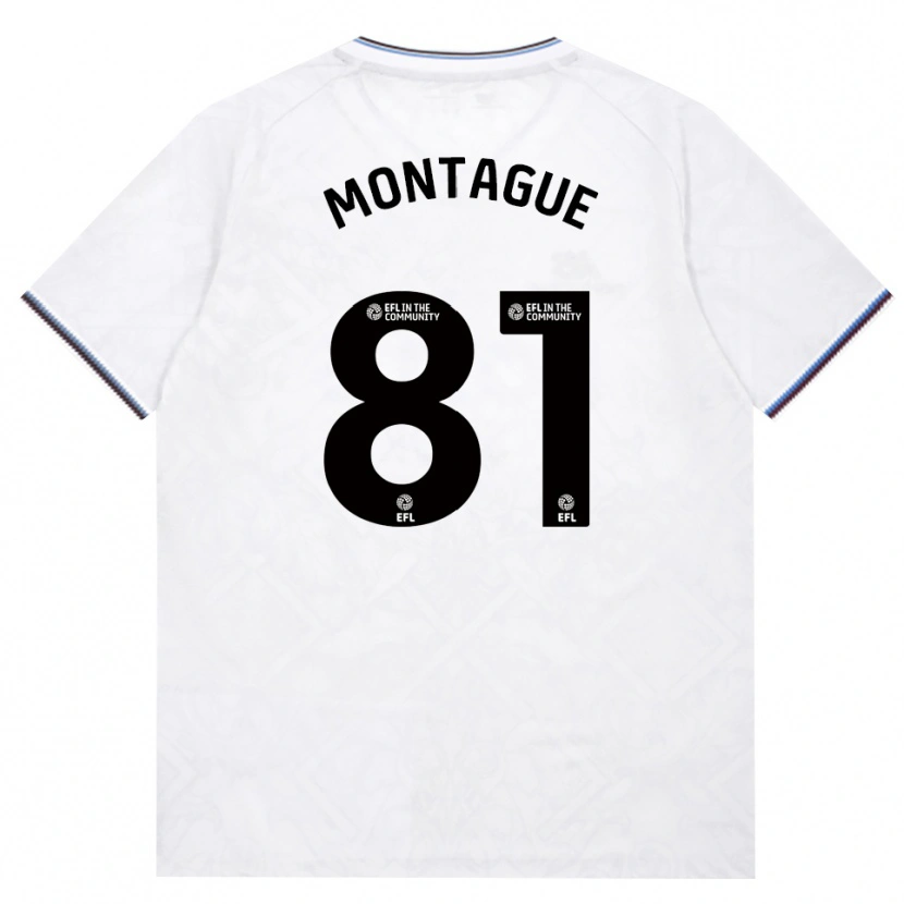 Danxen Pánské Harry Montague #81 Vínově Červená Bílá Daleko Hráčské Dresy 2026/27 Dres
