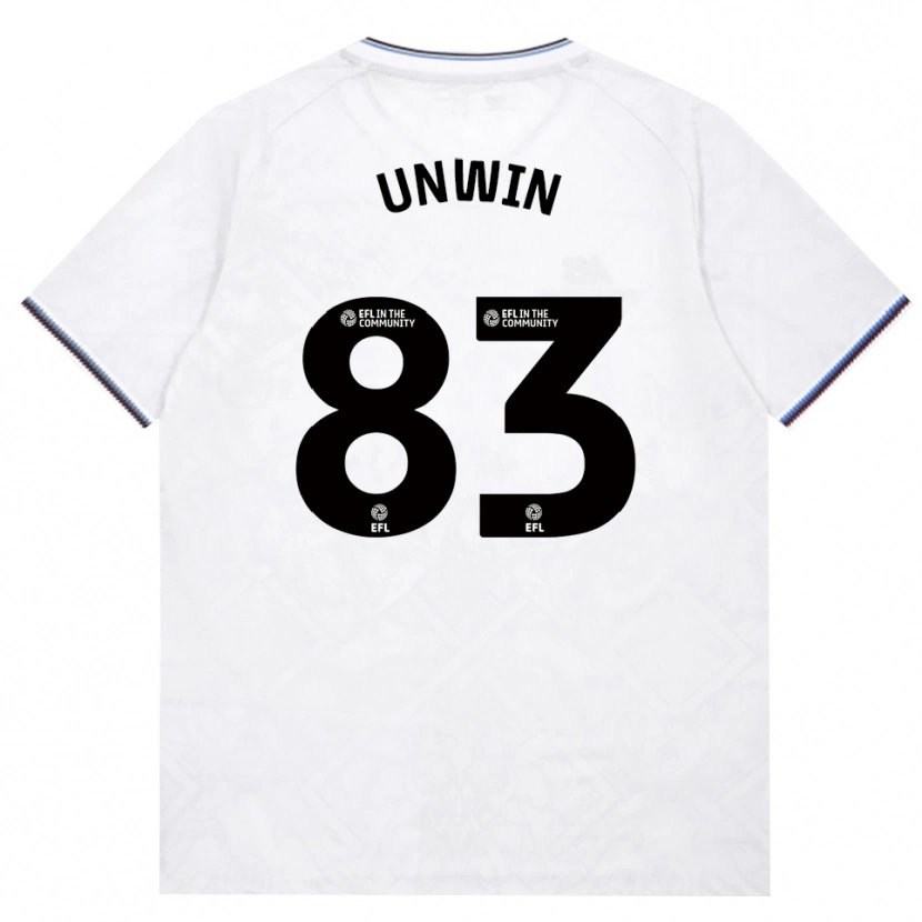Danxen Pánské Jonathan Unwin #83 Vínově Červená Bílá Daleko Hráčské Dresy 2026/27 Dres