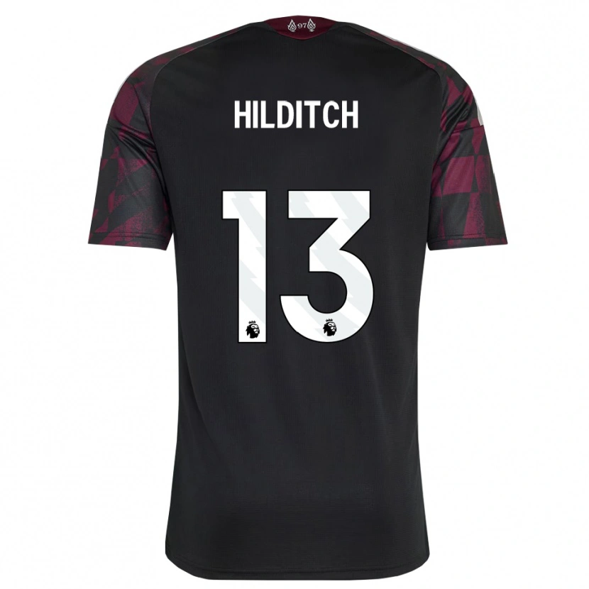 Danxen Pánské James Hilditch #13 Černá Bílá Fialová Třetí Hráčské Dresy 2026/27 Dres