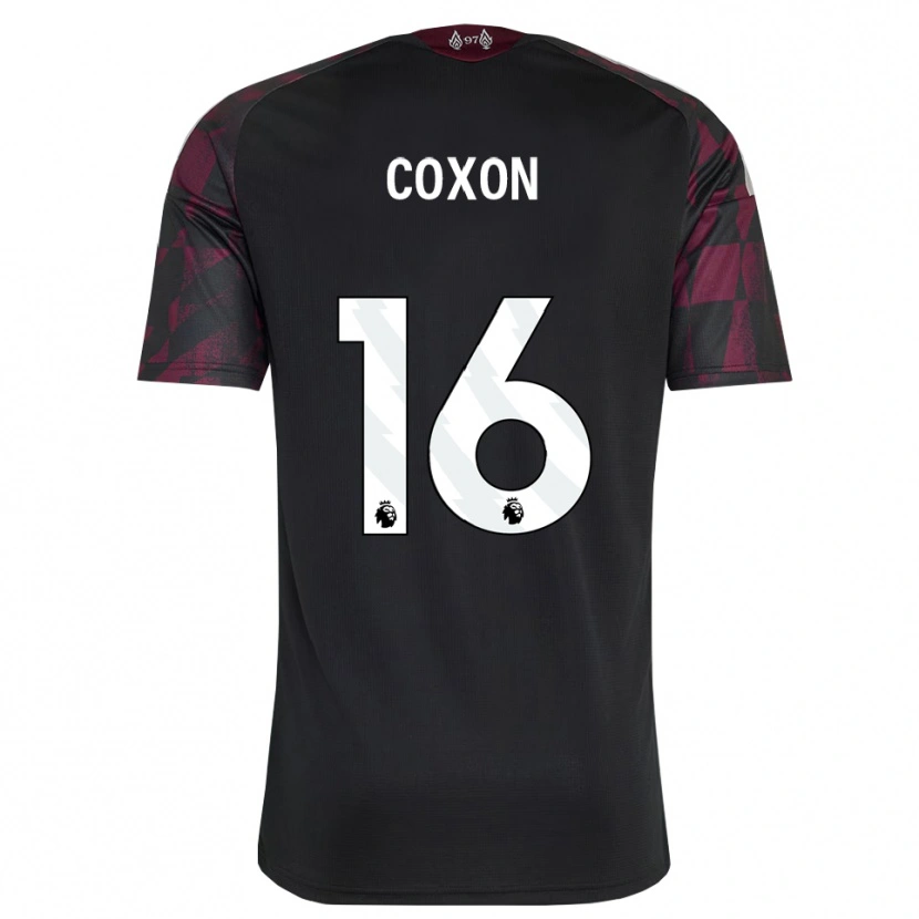 Danxen Pánské Zak Coxon #16 Černá Bílá Fialová Třetí Hráčské Dresy 2026/27 Dres