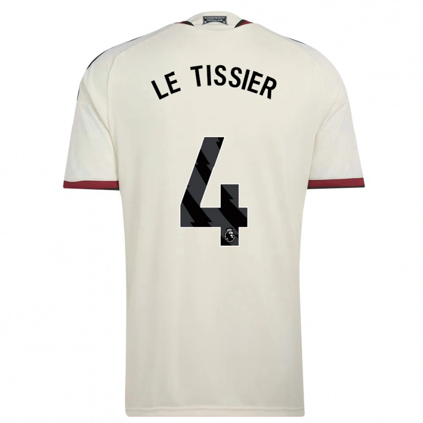 Danxen Pánské Maya Le Tissier #4 Béžová Černá Červená Třetí Hráčské Dresy 2026/27 Dres