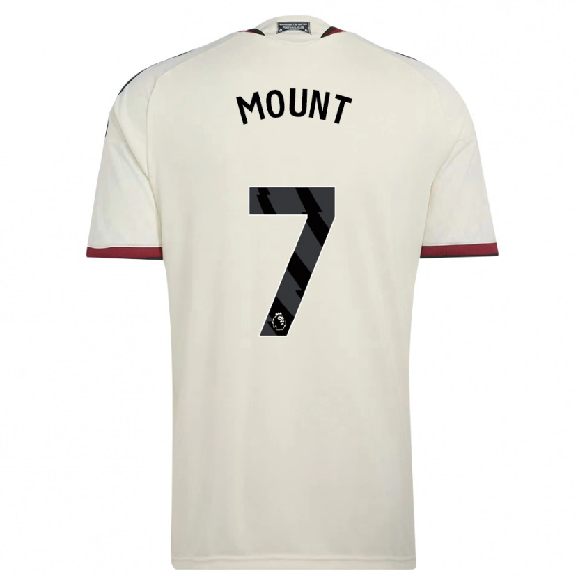 Danxen Pánské Mason Mount #7 Béžová Černá Červená Třetí Hráčské Dresy 2026/27 Dres