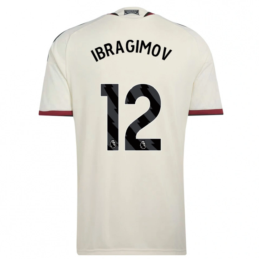 Danxen Pánské Gazi Ibragimov #12 Béžová Černá Červená Třetí Hráčské Dresy 2026/27 Dres