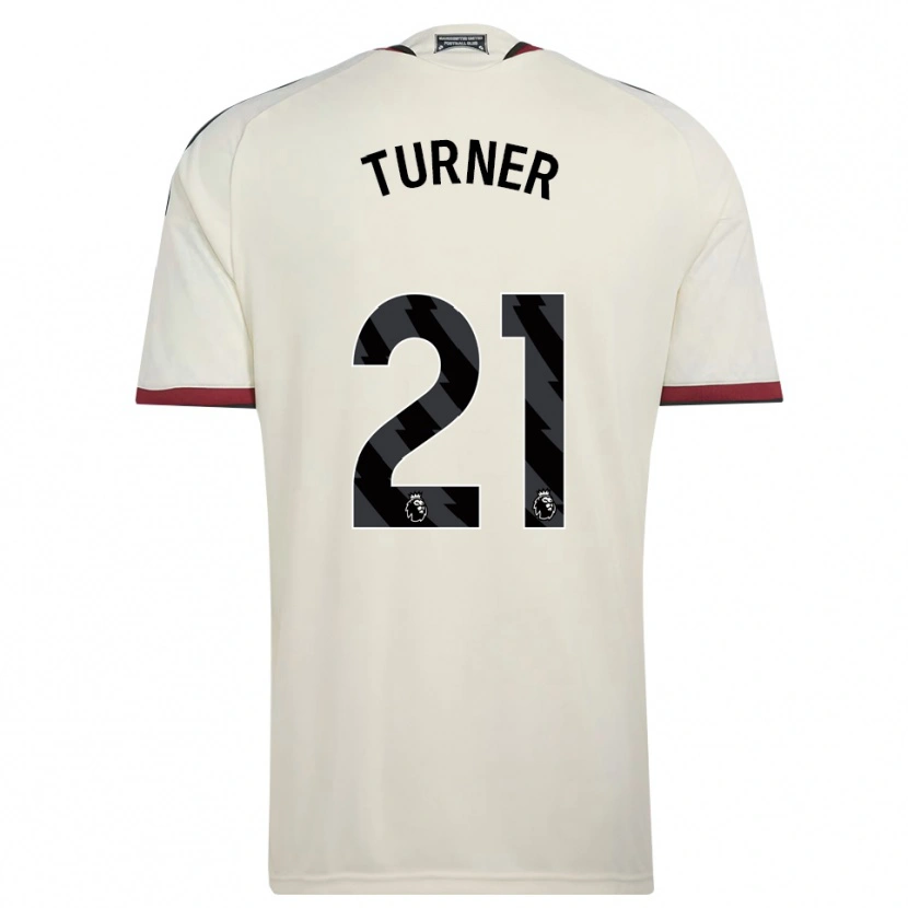 Danxen Pánské Millie Turner #21 Béžová Černá Červená Třetí Hráčské Dresy 2026/27 Dres