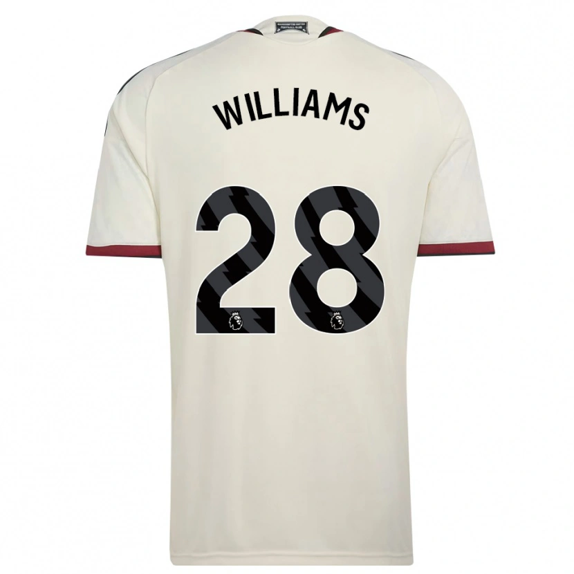 Danxen Pánské Rachel Williams #28 Béžová Černá Červená Třetí Hráčské Dresy 2026/27 Dres