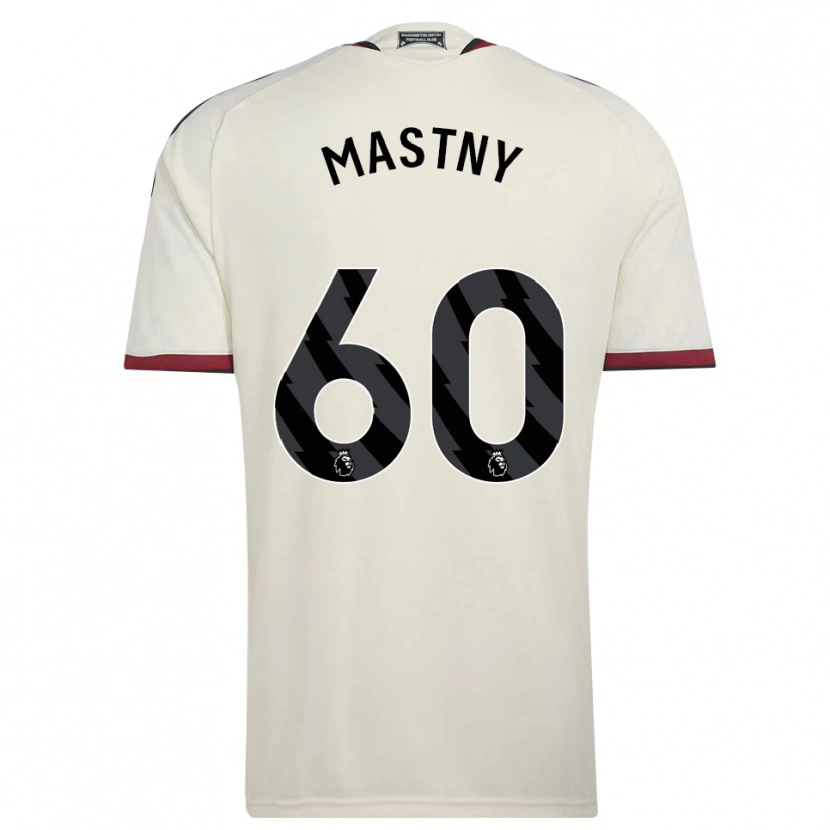 Danxen Pánské Ondrej Mastny #60 Béžová Černá Červená Třetí Hráčské Dresy 2026/27 Dres