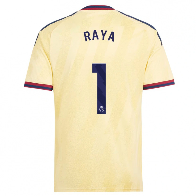 Danxen Pánské David Raya #1 Světle Žlutá Půlnoční Modř Třetí Hráčské Dresy 2026/27 Dres