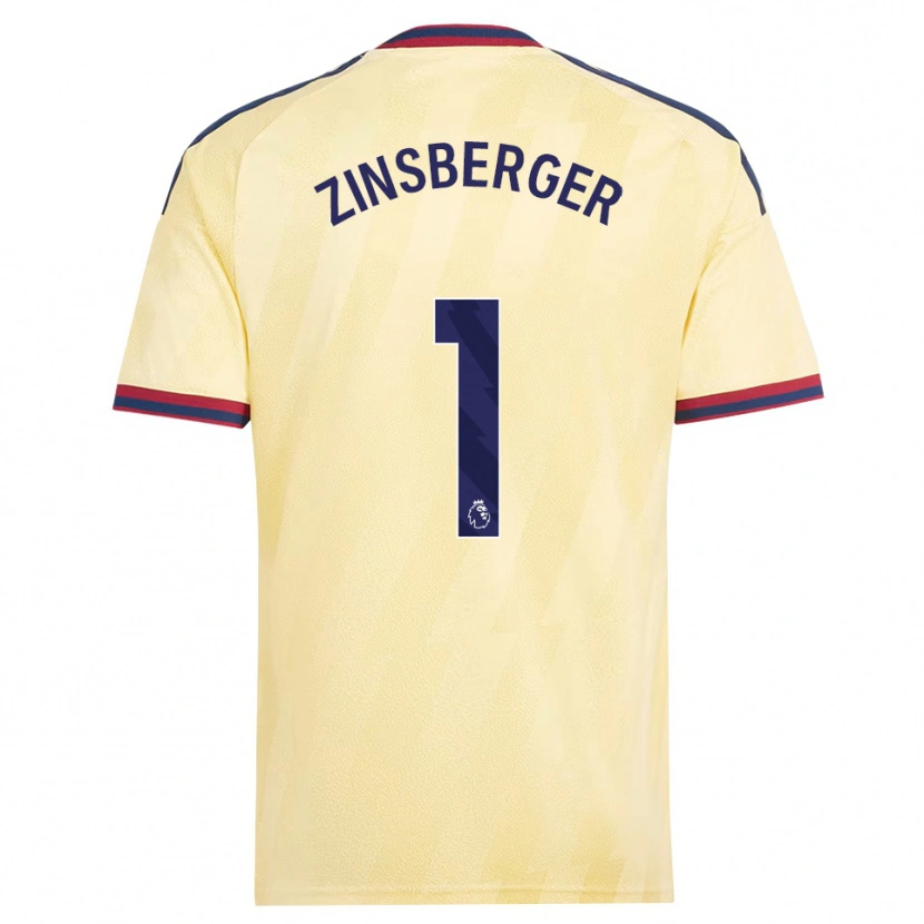 Danxen Pánské Manuela Zinsberger #1 Světle Žlutá Půlnoční Modř Třetí Hráčské Dresy 2026/27 Dres
