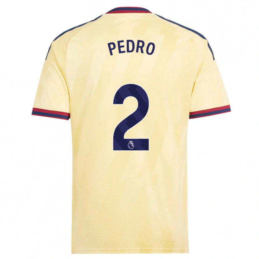 Danxen Pánské Angelinou Pedro #2 Světle Žlutá Půlnoční Modř Třetí Hráčské Dresy 2026/27 Dres