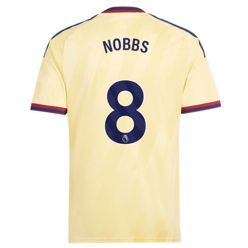 Danxen Pánské Nobbs #8 Světle Žlutá Půlnoční Modř Třetí Hráčské Dresy 2026/27 Dres
