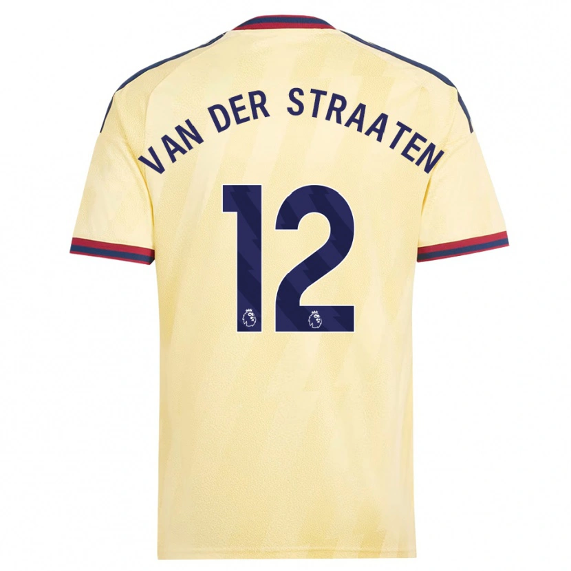 Danxen Pánské Zachary Van Der Straaten #12 Světle Žlutá Půlnoční Modř Třetí Hráčské Dresy 2026/27 Dres