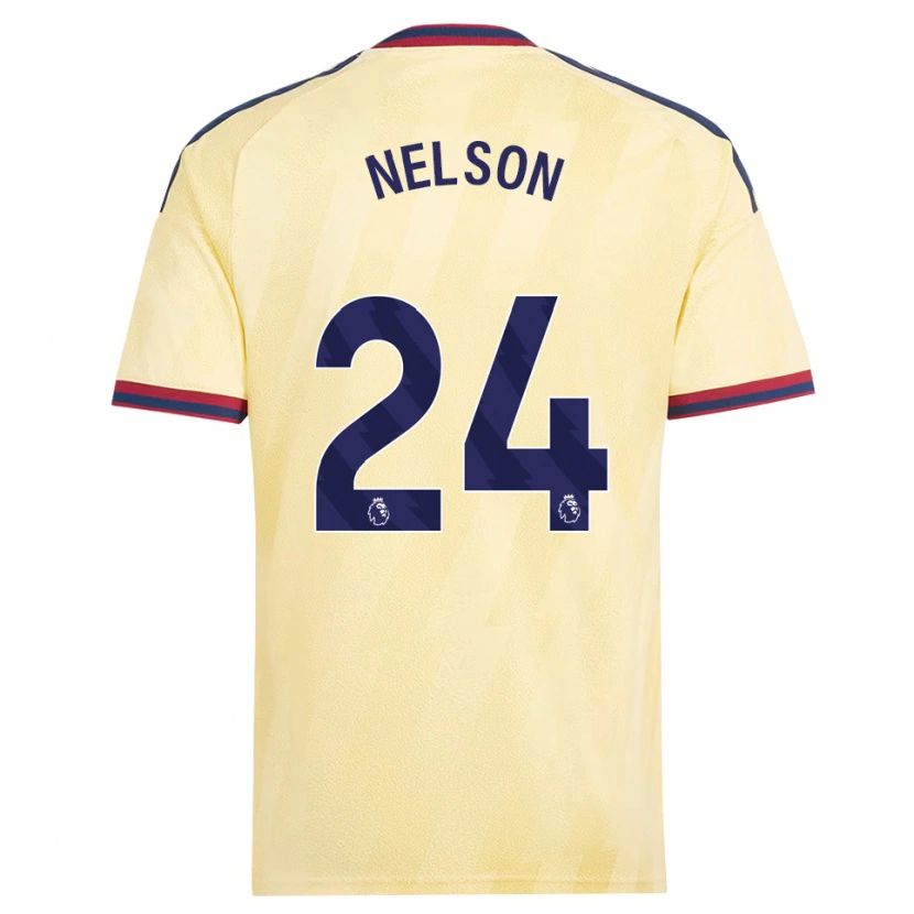 Danxen Pánské Reiss Nelson #24 Světle Žlutá Půlnoční Modř Třetí Hráčské Dresy 2026/27 Dres