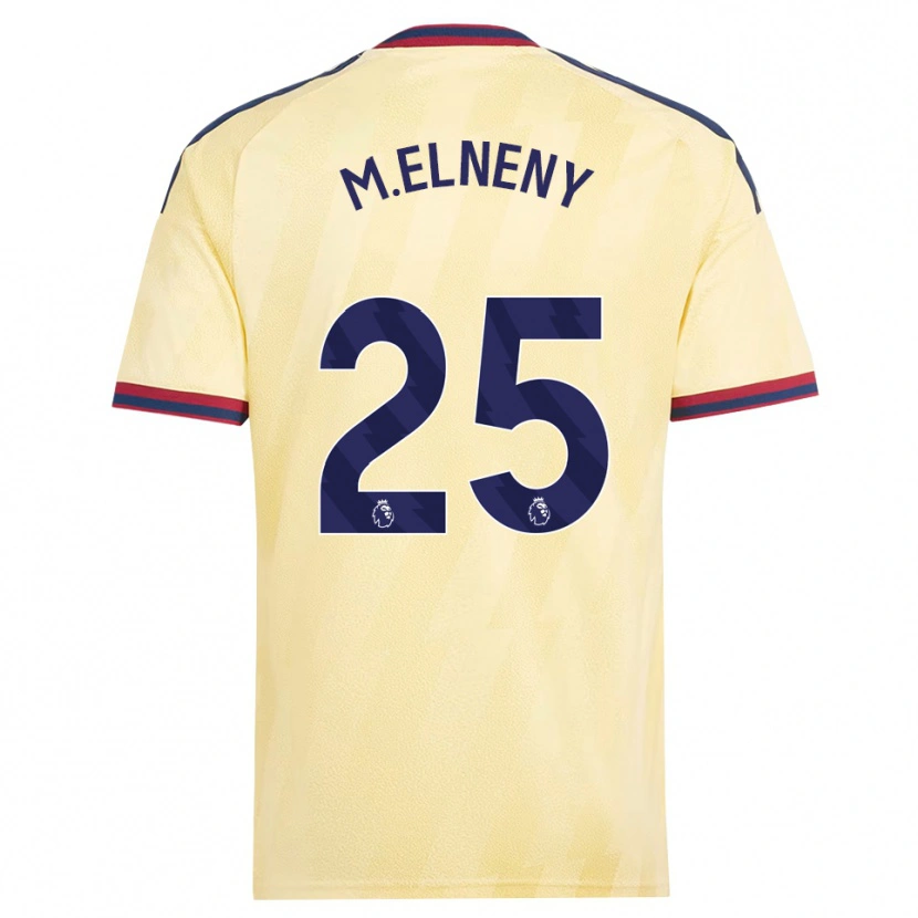 Danxen Pánské Mohamed Elneny #25 Světle Žlutá Půlnoční Modř Třetí Hráčské Dresy 2026/27 Dres