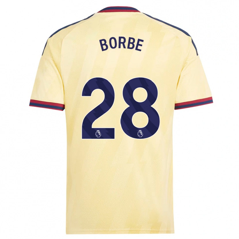 Danxen Pánské Anneke Borbe #28 Světle Žlutá Půlnoční Modř Třetí Hráčské Dresy 2026/27 Dres