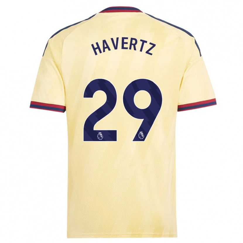 Danxen Pánské Kai Havertz #29 Světle Žlutá Půlnoční Modř Třetí Hráčské Dresy 2026/27 Dres