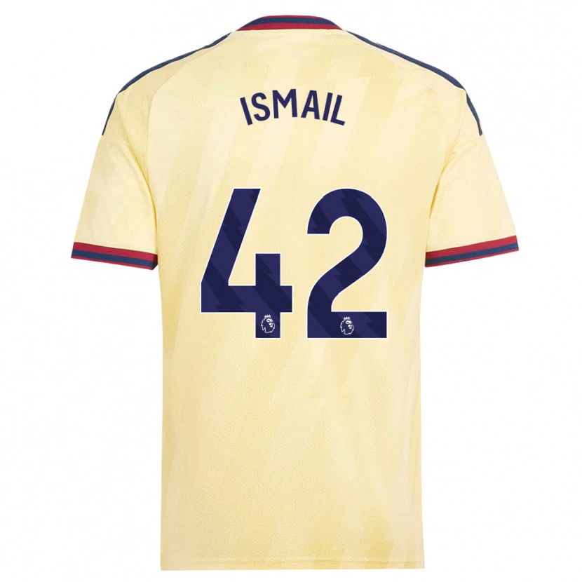 Danxen Pánské Cam'ron Ismail #42 Světle Žlutá Půlnoční Modř Třetí Hráčské Dresy 2026/27 Dres