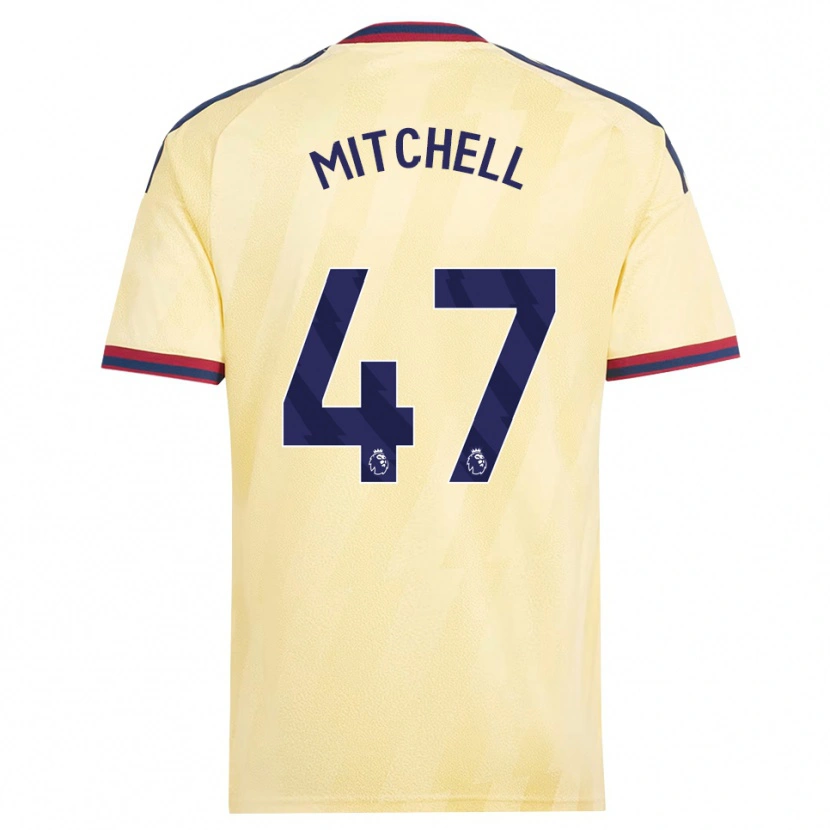 Danxen Pánské Remy Mitchell #47 Světle Žlutá Půlnoční Modř Třetí Hráčské Dresy 2026/27 Dres