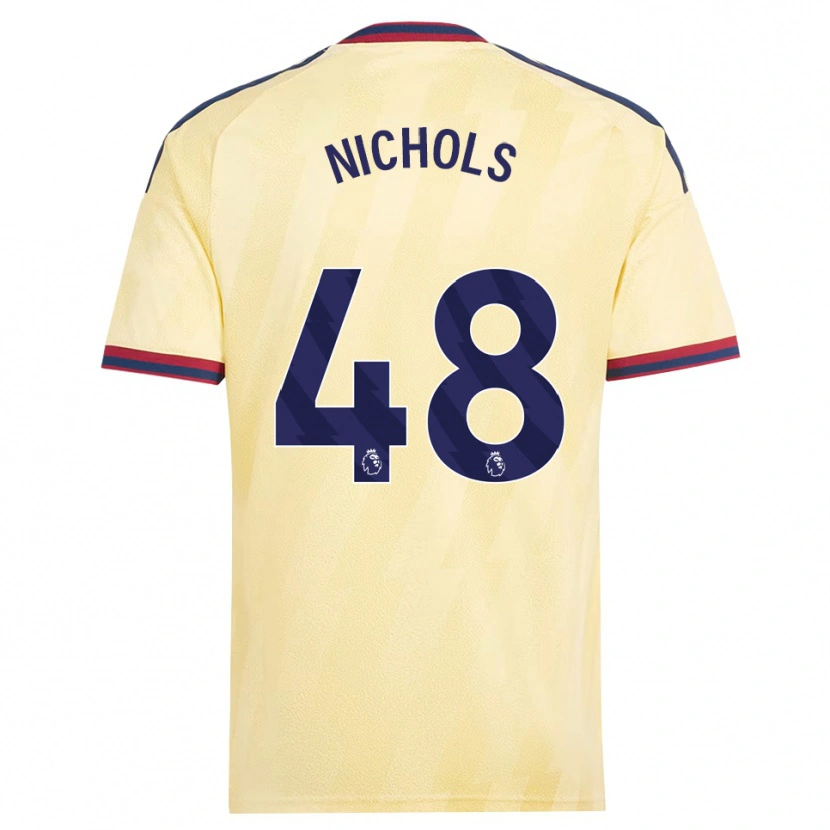 Danxen Pánské Josh Nichols #48 Světle Žlutá Půlnoční Modř Třetí Hráčské Dresy 2026/27 Dres