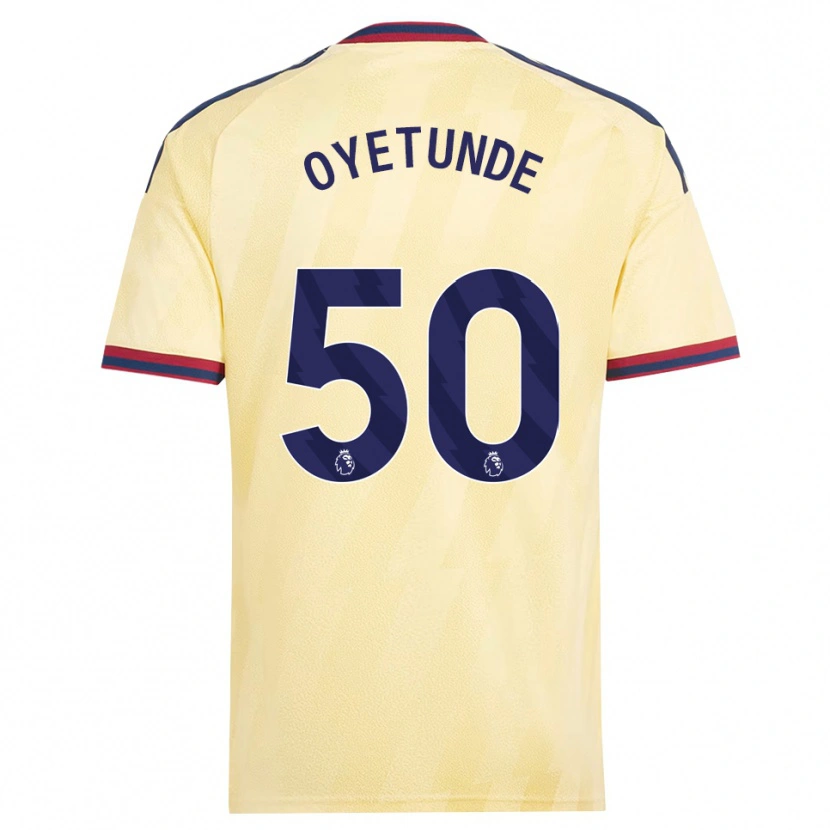 Danxen Pánské Daniel Oyetunde #50 Světle Žlutá Půlnoční Modř Třetí Hráčské Dresy 2026/27 Dres