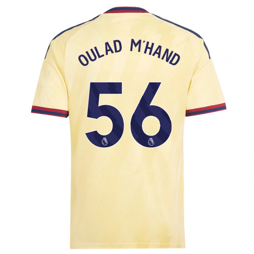 Danxen Pánské Salah-Eddine Oulad M'hand #56 Světle Žlutá Půlnoční Modř Třetí Hráčské Dresy 2026/27 Dres