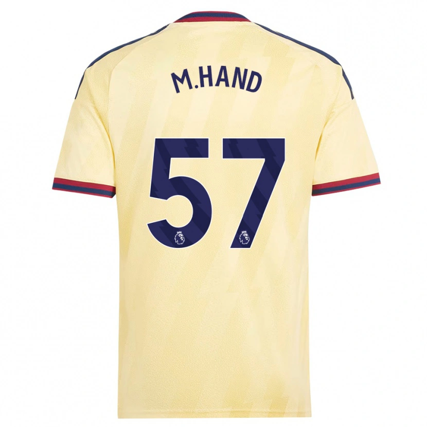 Danxen Pánské Ismail Oulad M'hand #57 Světle Žlutá Půlnoční Modř Třetí Hráčské Dresy 2026/27 Dres