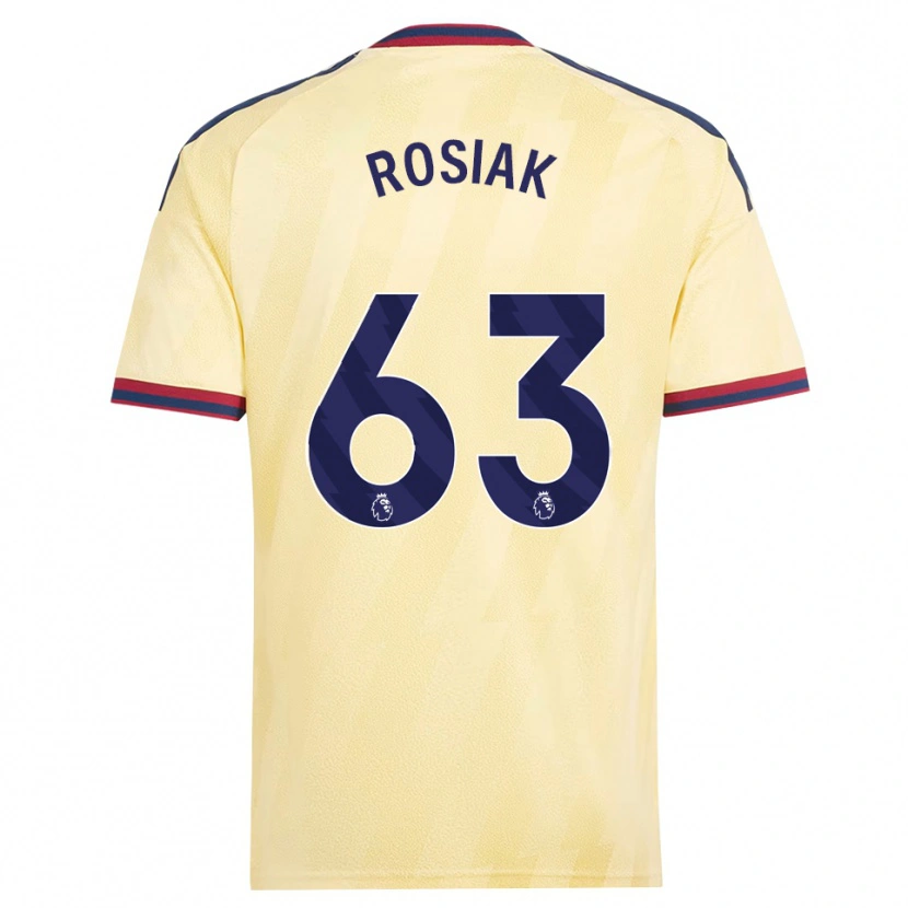 Danxen Pánské Michal Rosiak #63 Světle Žlutá Půlnoční Modř Třetí Hráčské Dresy 2026/27 Dres