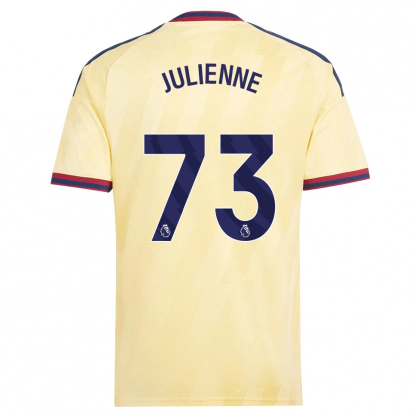 Danxen Pánské Theo Julienne #73 Světle Žlutá Půlnoční Modř Třetí Hráčské Dresy 2026/27 Dres