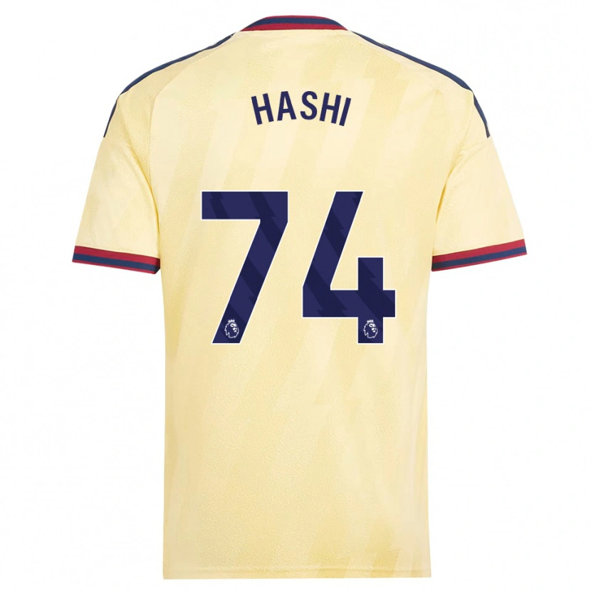 Danxen Pánské Maalik Hashi #74 Světle Žlutá Půlnoční Modř Třetí Hráčské Dresy 2026/27 Dres