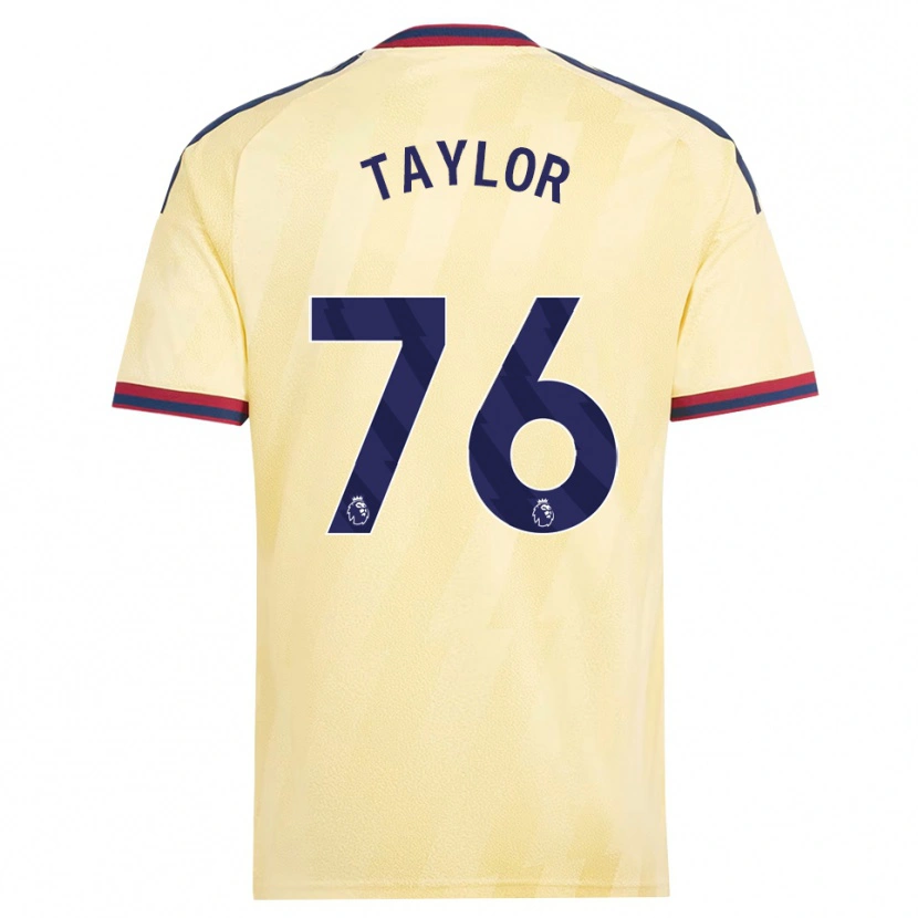 Danxen Pánské Kido Taylor Hart #76 Světle Žlutá Půlnoční Modř Třetí Hráčské Dresy 2026/27 Dres