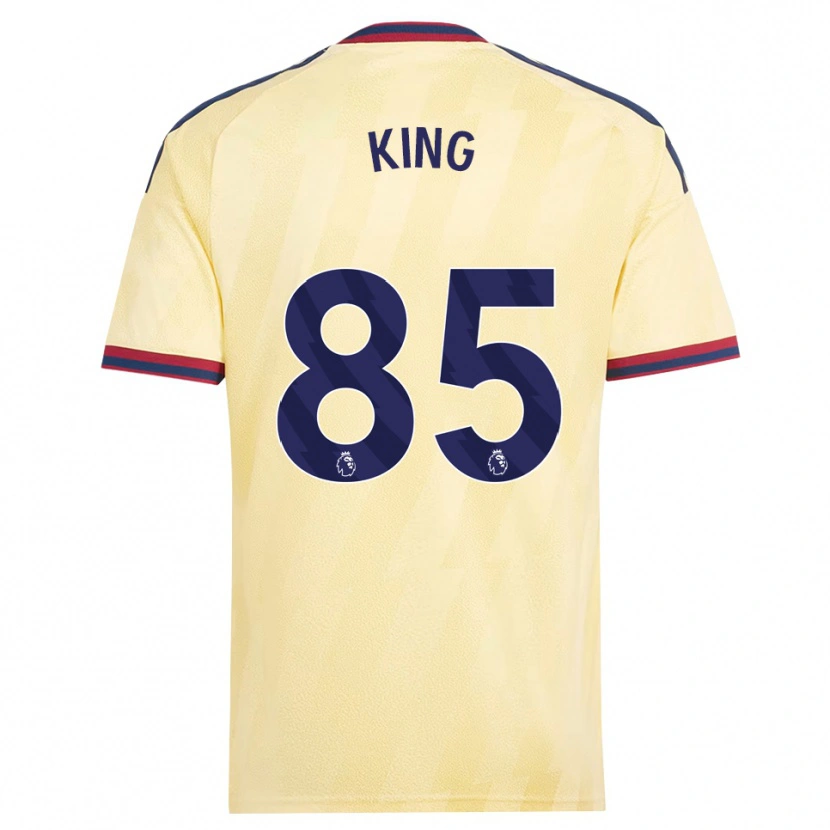 Danxen Pánské Josiah King #85 Světle Žlutá Půlnoční Modř Třetí Hráčské Dresy 2026/27 Dres
