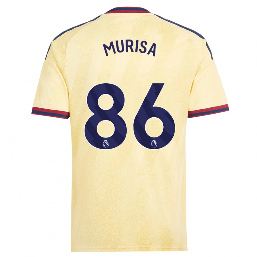 Danxen Pánské Teshaun Murisa #86 Světle Žlutá Půlnoční Modř Třetí Hráčské Dresy 2026/27 Dres