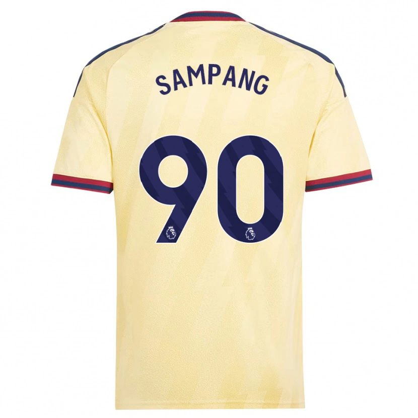 Danxen Pánské Saurap Sampang #90 Světle Žlutá Půlnoční Modř Třetí Hráčské Dresy 2026/27 Dres