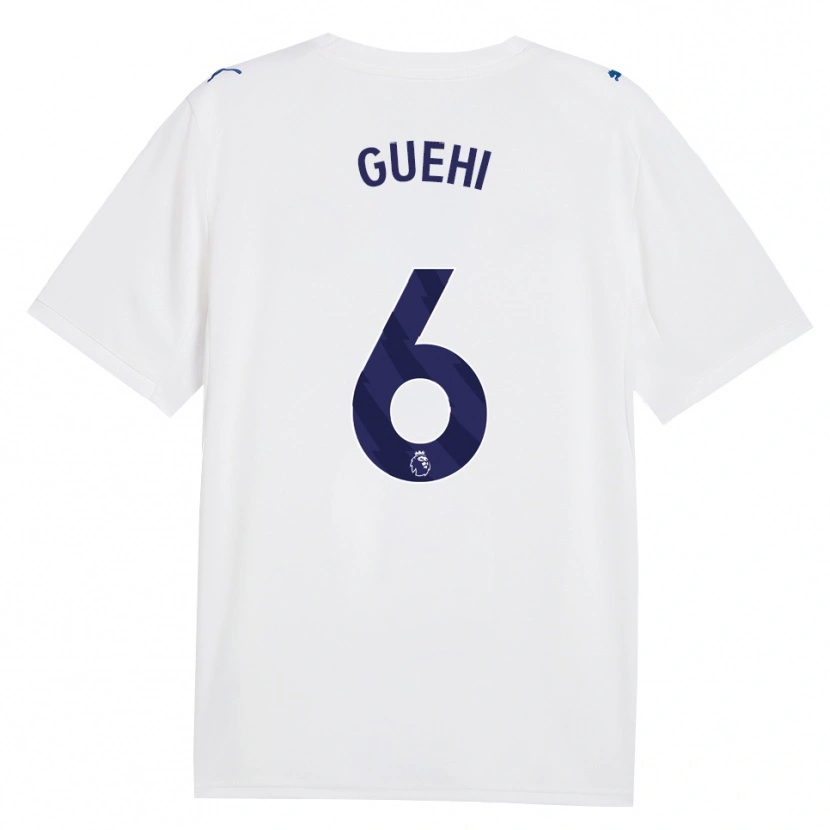 Danxen Pánské Marc Guéhi #6 Námořní Bílá Třetí Hráčské Dresy 2026/27 Dres