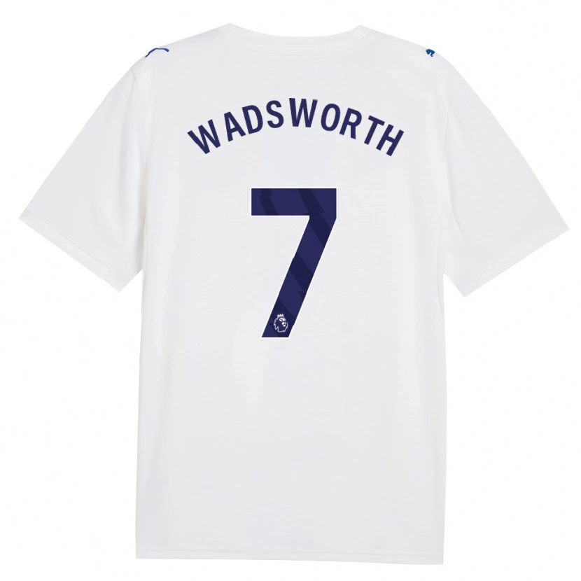 Danxen Pánské Sam Wadsworth #7 Námořní Bílá Třetí Hráčské Dresy 2026/27 Dres