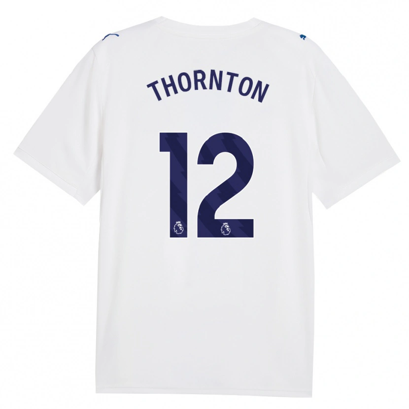 Danxen Pánské Archie Thornton #12 Námořní Bílá Třetí Hráčské Dresy 2026/27 Dres