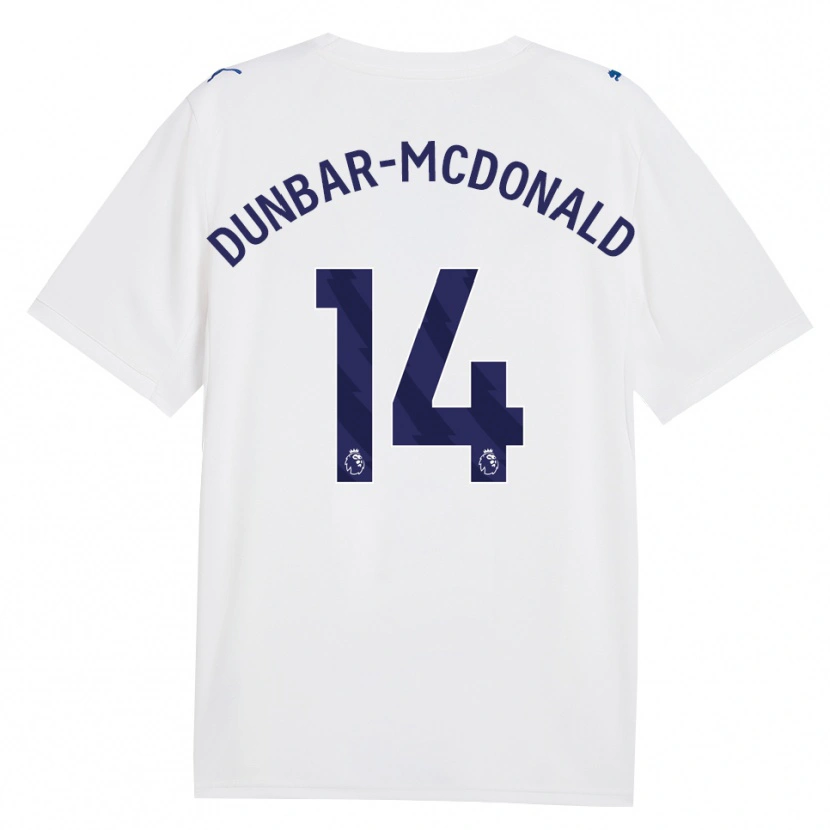 Danxen Pánské Christian Dunbar-Mcdonald #14 Námořní Bílá Třetí Hráčské Dresy 2026/27 Dres