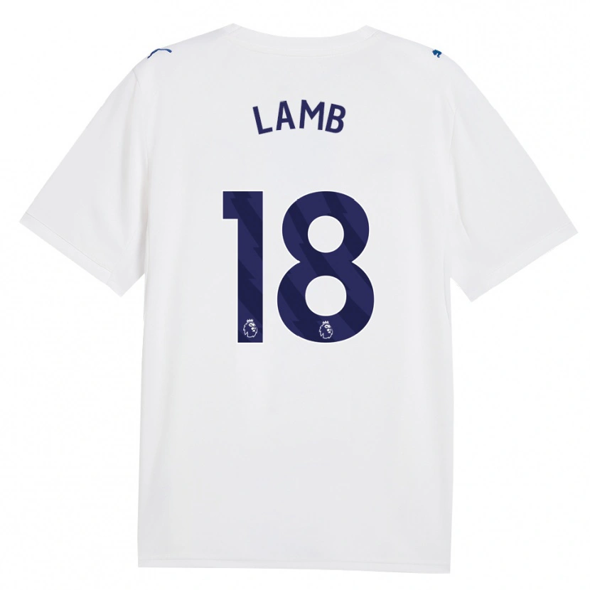 Danxen Pánské Teddie Lamb #18 Námořní Bílá Třetí Hráčské Dresy 2026/27 Dres
