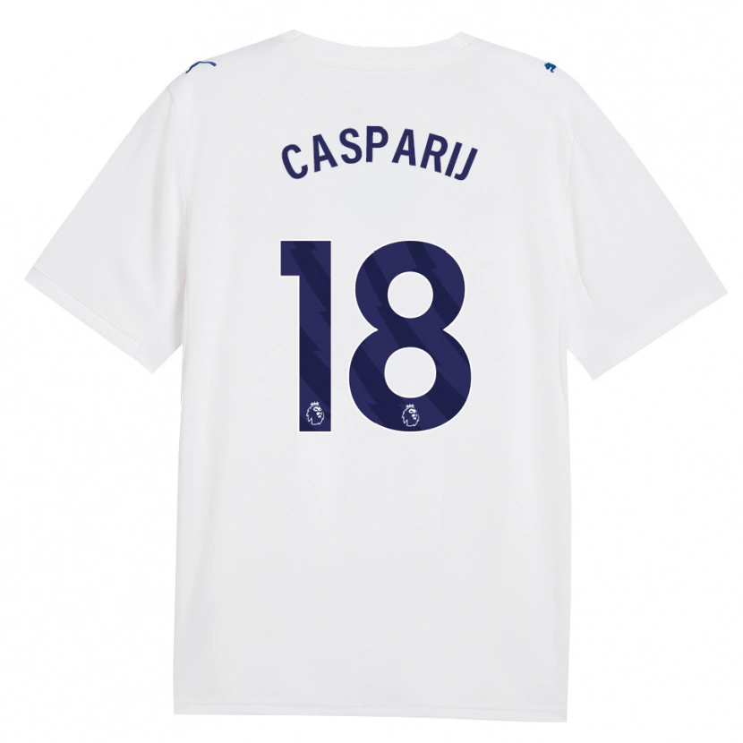 Danxen Pánské Kerstin Casparij #18 Námořní Bílá Třetí Hráčské Dresy 2026/27 Dres