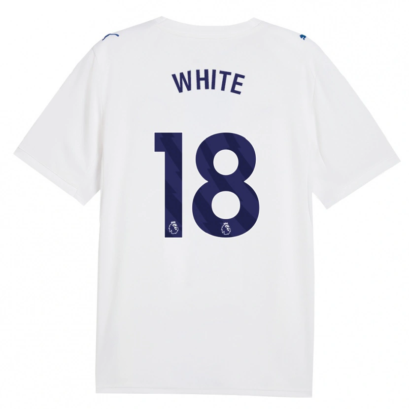 Danxen Pánské Ellen White #18 Námořní Bílá Třetí Hráčské Dresy 2026/27 Dres