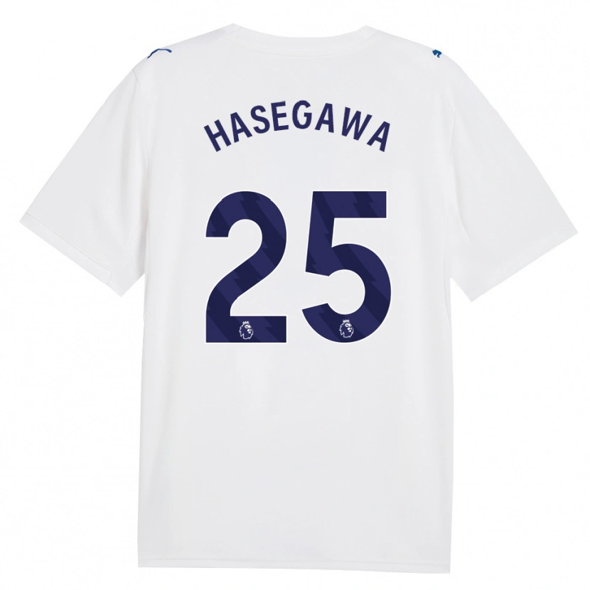 Danxen Pánské Yui Hasegawa #25 Námořní Bílá Třetí Hráčské Dresy 2026/27 Dres