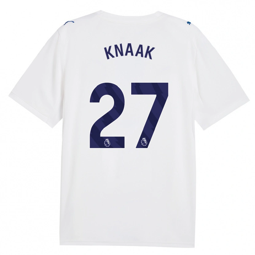 Danxen Pánské Rebecca Knaak #27 Námořní Bílá Třetí Hráčské Dresy 2026/27 Dres