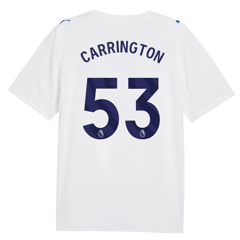 Danxen Pánské Ezra Carrington #53 Námořní Bílá Třetí Hráčské Dresy 2026/27 Dres