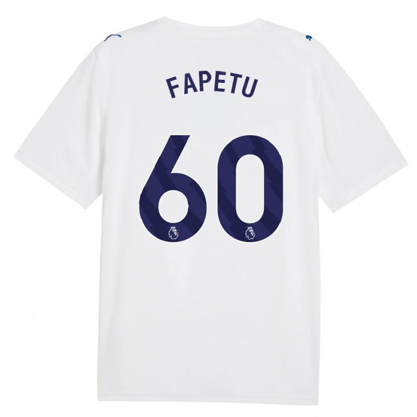 Danxen Pánské Femi Fapetu #60 Námořní Bílá Třetí Hráčské Dresy 2026/27 Dres