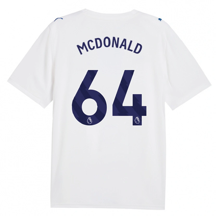 Danxen Pánské Rowan Mcdonald #64 Námořní Bílá Třetí Hráčské Dresy 2026/27 Dres