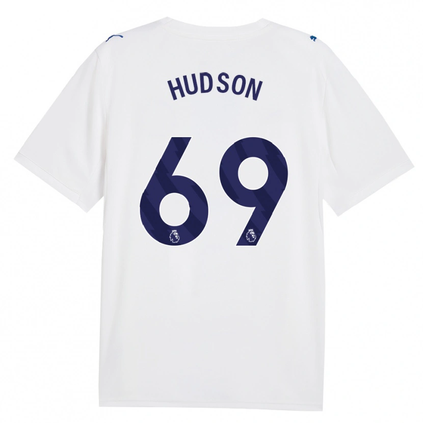 Danxen Pánské Max Hudson #69 Námořní Bílá Třetí Hráčské Dresy 2026/27 Dres