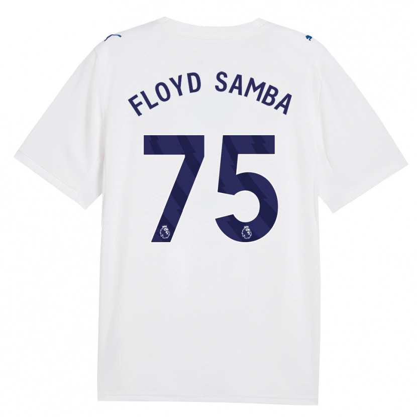 Danxen Pánské Floyd Samba #75 Námořní Bílá Třetí Hráčské Dresy 2026/27 Dres