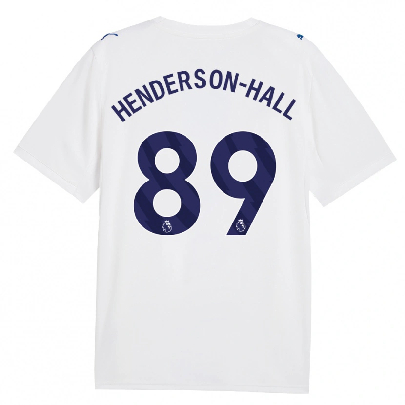 Danxen Pánské Matty Henderson-Hall #89 Námořní Bílá Třetí Hráčské Dresy 2026/27 Dres