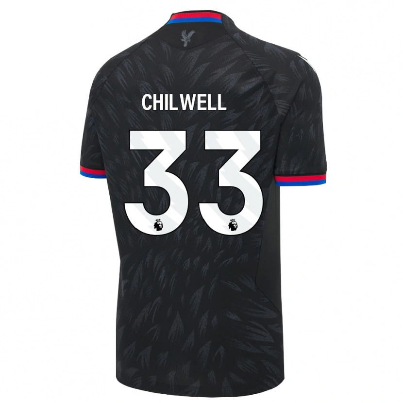 Danxen Pánské Ben Chilwell #33 Černá Modrá Červená Daleko Hráčské Dresy 2026/27 Dres